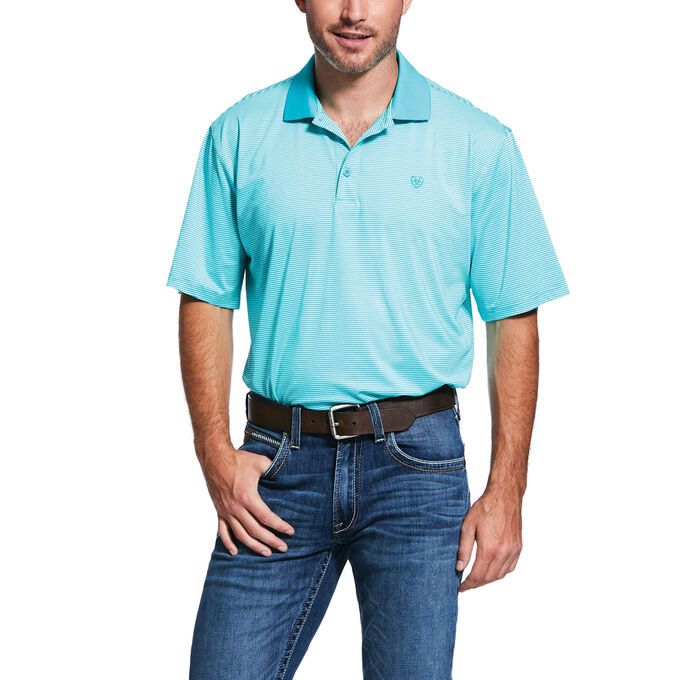 Ariat Micro Stripe TEK Polo