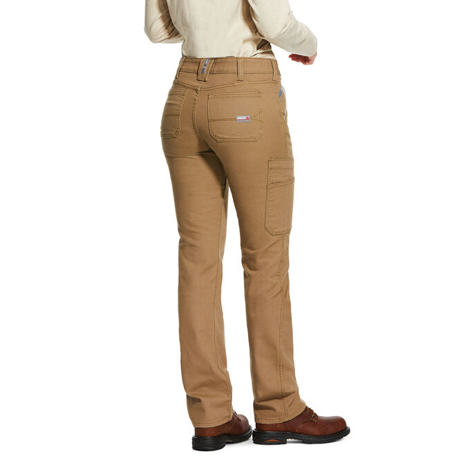 Ariat FR Stretch DuraLight Canvas Stackable Straight Leg Pant