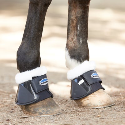 Weatherbeeta Fleece Trim Impact Overreach Bell Boots