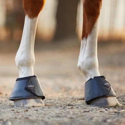 LeMieux Leather WrapRound Over Reach Bell Boots