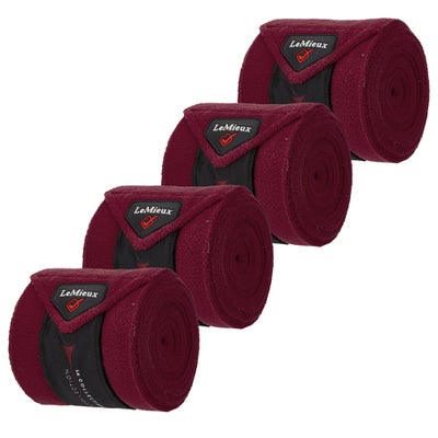 LeMieux Luxury Polo Wraps Set of 4 Bandages-Fall Colors
