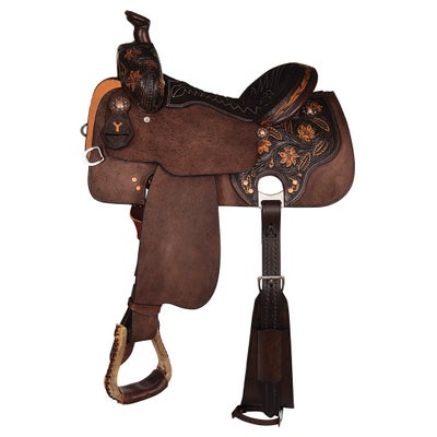 Circle Y Helena AllAround Arizona Flower Western Saddle