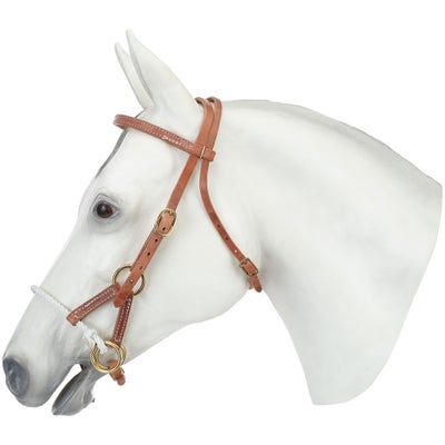 Berlin Custom Leather Sidepull Bitless Headstall