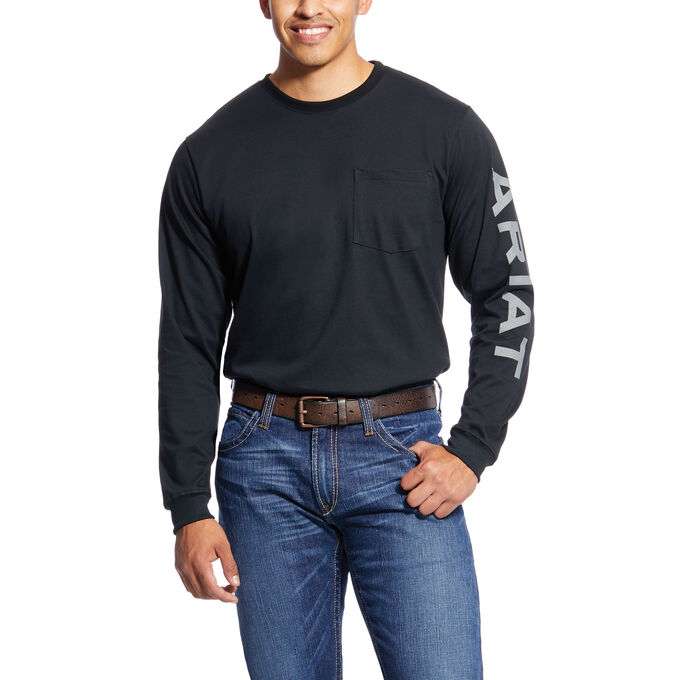 Ariat FR Pocket Logo Crew T-shirt