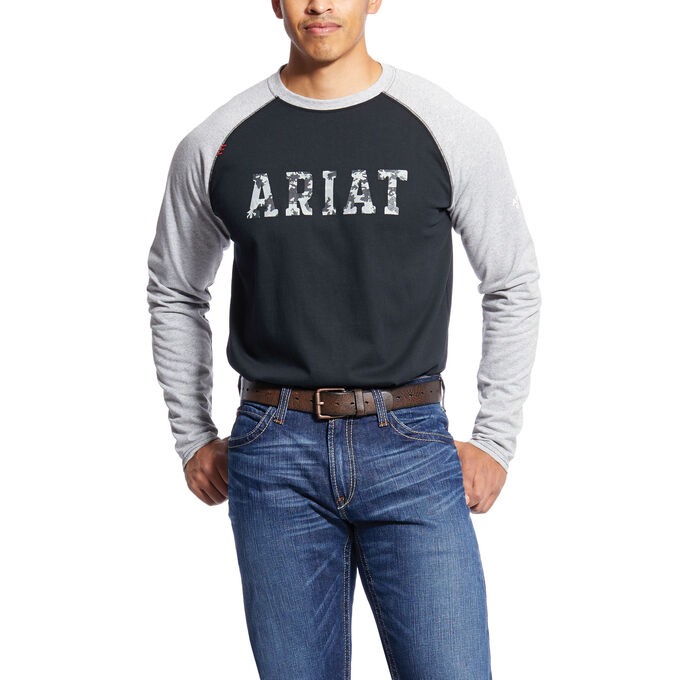 Ariat FR Baseball Logo T-Shirt