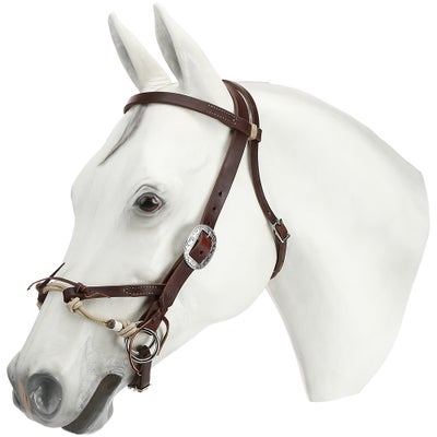 Weaver Leather Justin Dunn Bitless Bridle- Canyon Rose