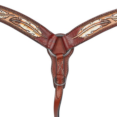 Weaver Coco Feather Contoured Breast Collar
