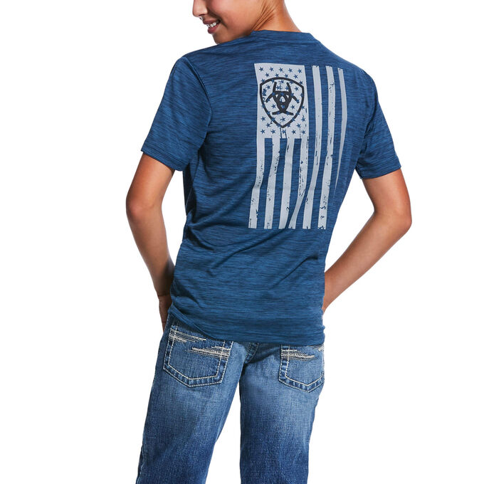 Ariat Charger Vertical Flag T-Shirt