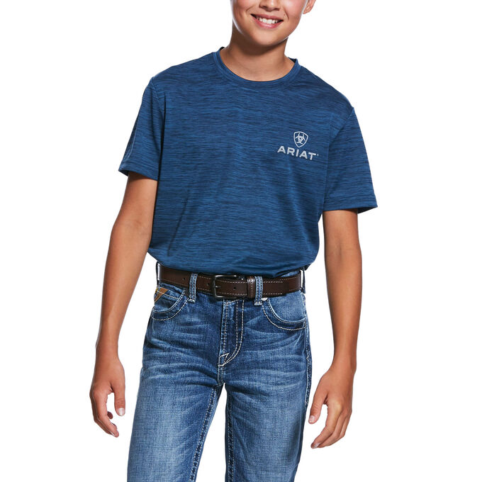 Ariat Charger Vertical Flag T-Shirt
