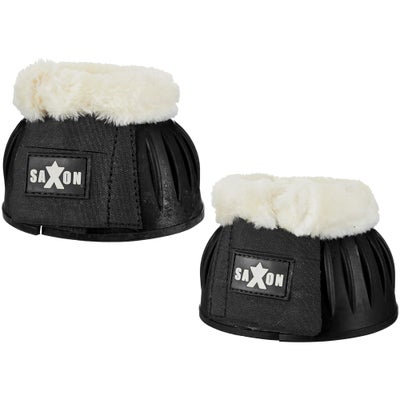 Saxon Fleece Trim Rubber Bell Boots