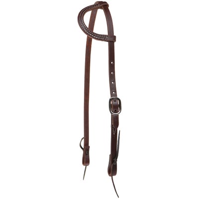 Berlin Custom Ranch Brand Leather One Ear Headstall