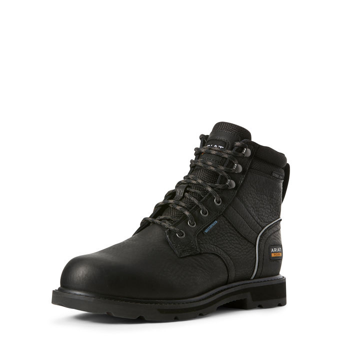 Ariat Groundbreaker 6" II Waterproof Steel Toe Work Boot