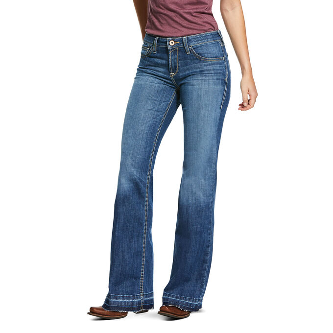 Ariat Trouser Perfect Rise Stretch Talia Wide Leg Jean