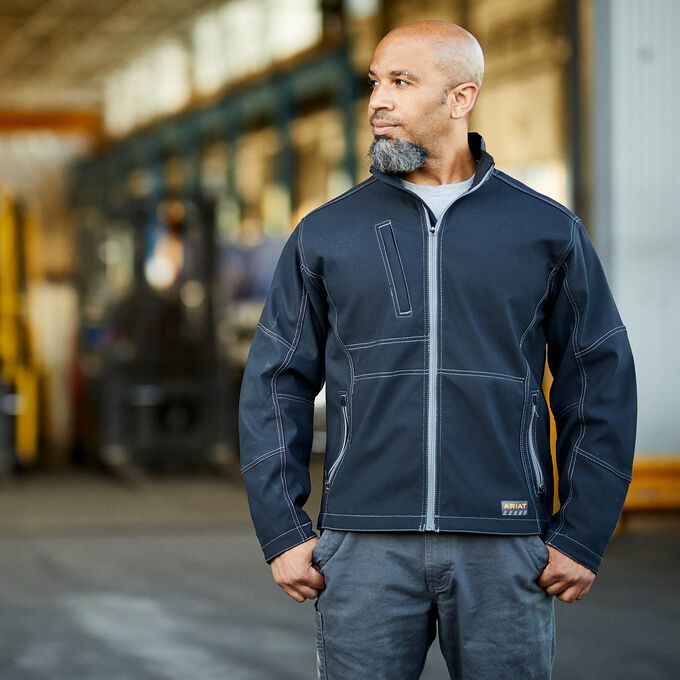 Ariat Rebar Stretch Canvas Softshell Jacket