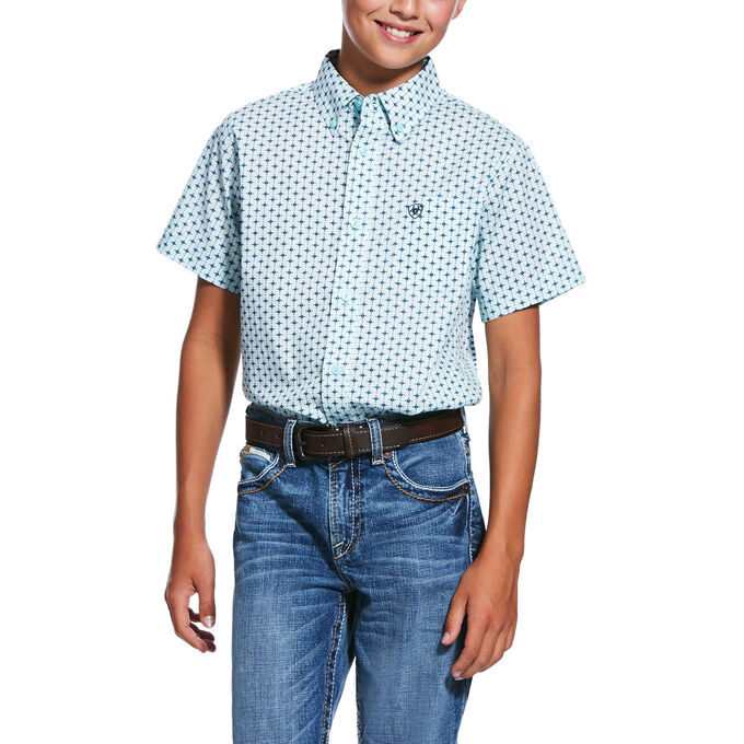 Ariat Reedley Print Stretch Classic Fit Shirt