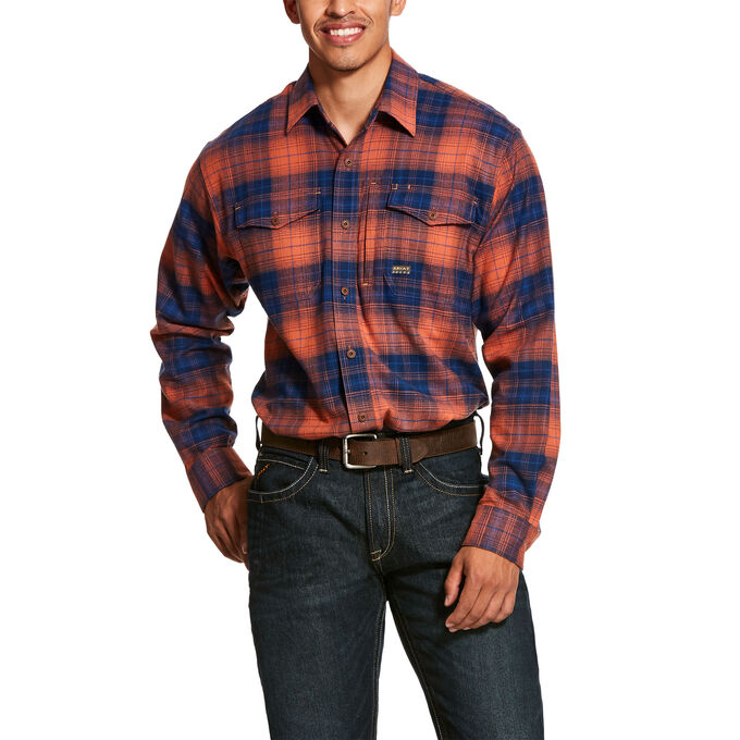 Ariat Rebar Flannel DuraStretch Work Shirt