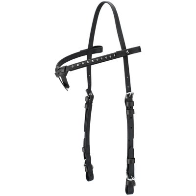 Mad Tack Knotted Beta Snap-On Browband Bridle Headstall