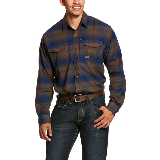 Ariat Rebar Flannel DuraStretch Work Shirt
