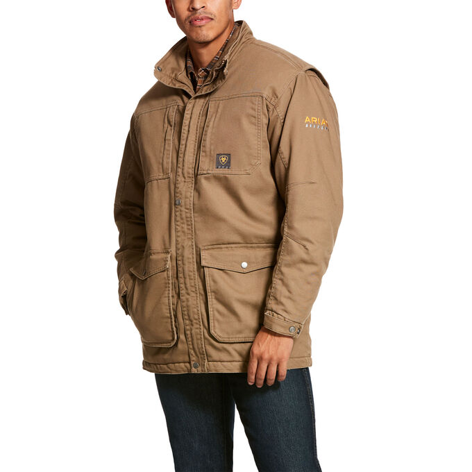 Ariat Rebar Washed DuraCanvas Insulated Coat