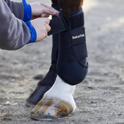 Back On Track Therapeutic Exercise Horse Boots-Front