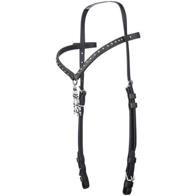 Mad Tack Beaded Beta Snap-On Bridle Headstall