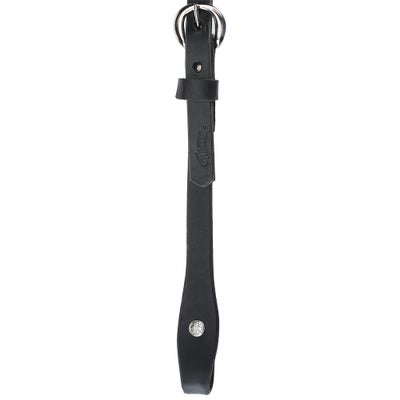 Weaver Leather Black Flat Sliding Ear Bridle Headstall
