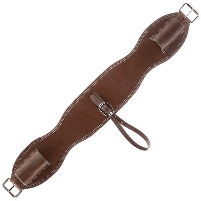 Berlin Custom Dark Leather Contoured Back Rear Cinch