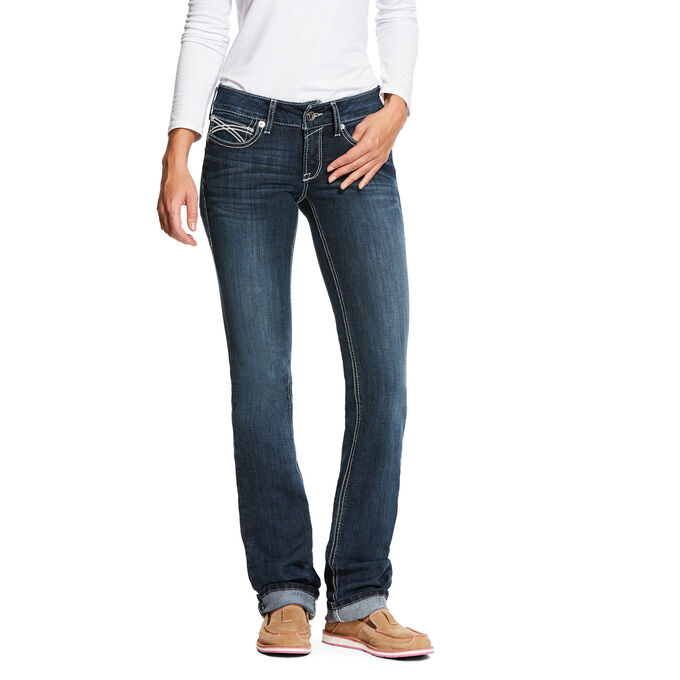 Ariat R.E.A.L. Low Rise Stretch Kylie Stackable Straight Leg Jean