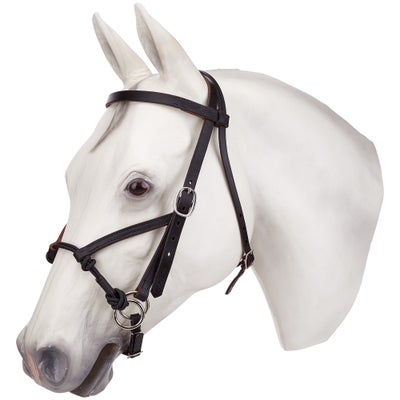 Weaver Leather Justin Dunn Bitless Bridle- Black