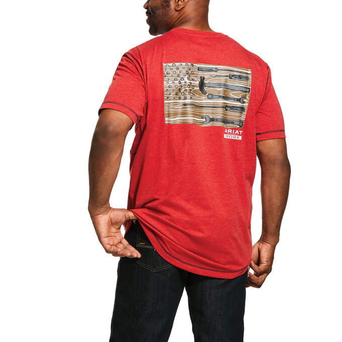 Ariat Rebar Workman Technician Graphic T-Shirt