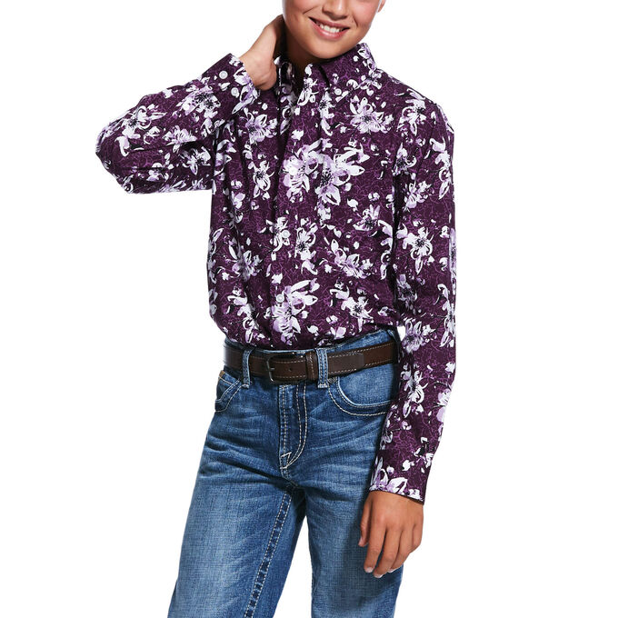 Ariat Rio Print Stretch Classic Fit Shirt