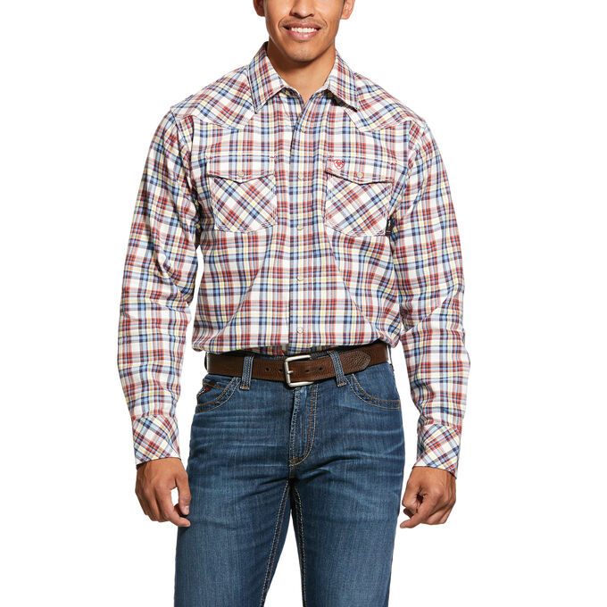 Ariat FR Granite Retro Fit Snap Work Shirt