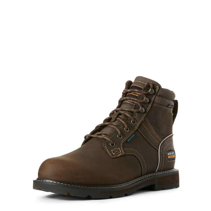 Ariat Groundbreaker 6" II Waterproof Steel Toe Work Boot
