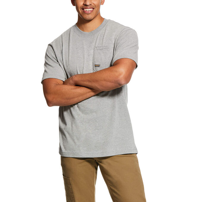 Ariat Rebar Cotton Strong American Grit Graphic T-Shirt