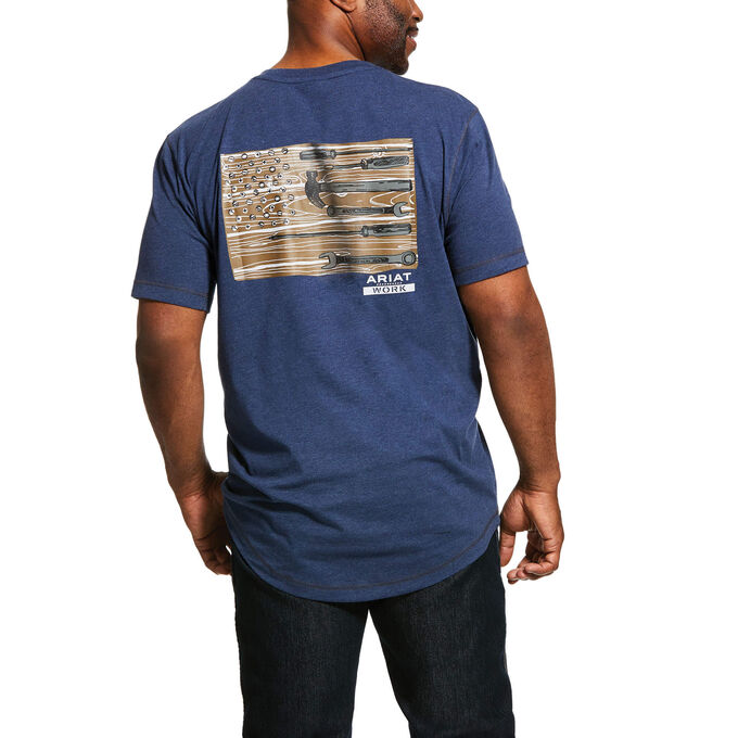 Ariat Rebar Workman Technician Graphic T-Shirt