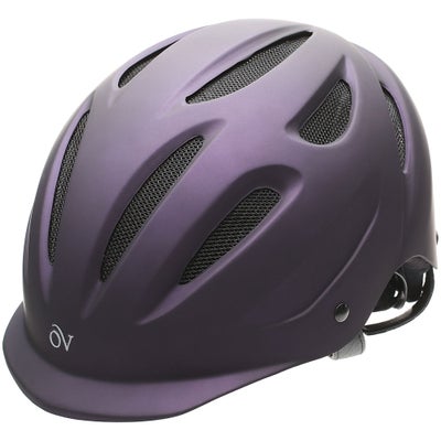 Ovation Protege Metallic Riding Helmet