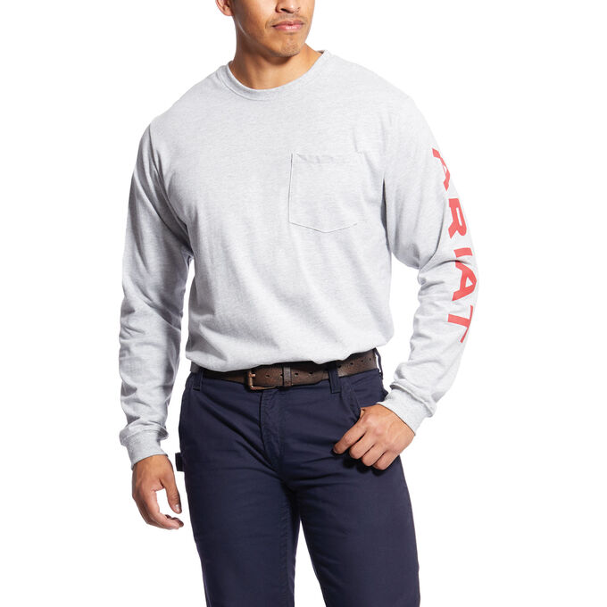 Ariat FR Pocket Logo Crew T-shirt