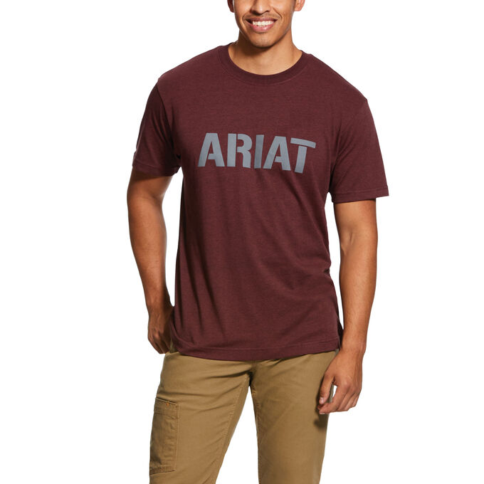 Ariat Rebar Cotton Strong Block T-Shirt