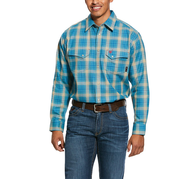 Ariat FR Sanders Classic Fit Snap Work Shirt