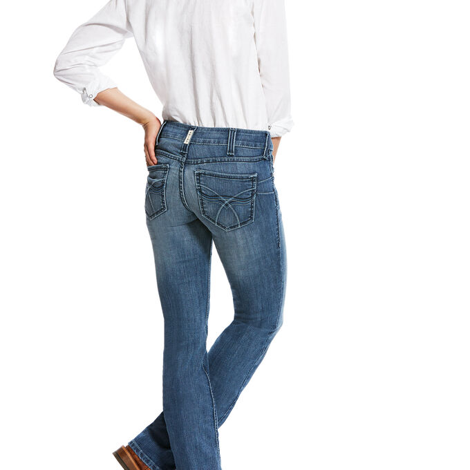 Ariat REAL Mid Rise Straight Celine Stevie