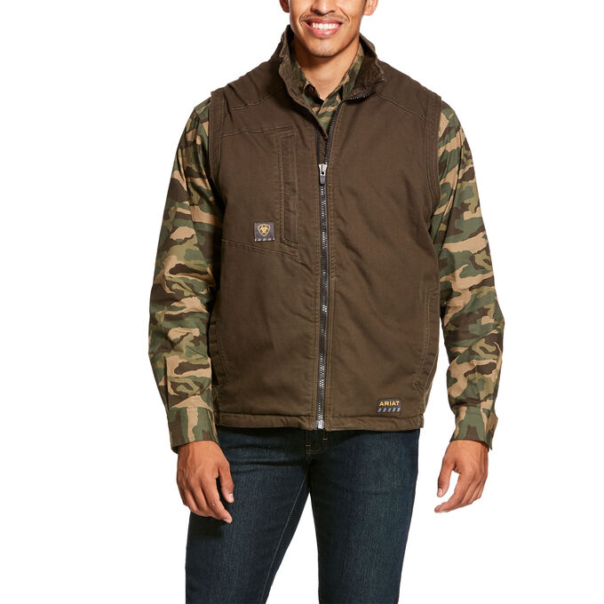 Ariat Rebar Washed DuraCanvas Insulated Vest