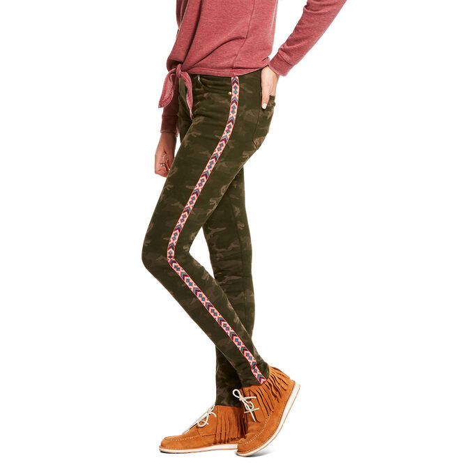 Ariat Ultra Stretch Perfect Rise Chevron Camo Skinny Jean