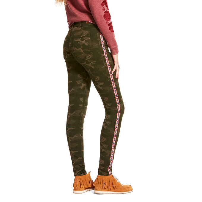 Ariat Ultra Stretch Perfect Rise Chevron Camo Skinny Jean