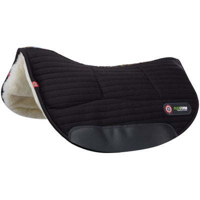T3 Matrix WoolBack Round Skirt Shim Saddle Pad-FlexForm