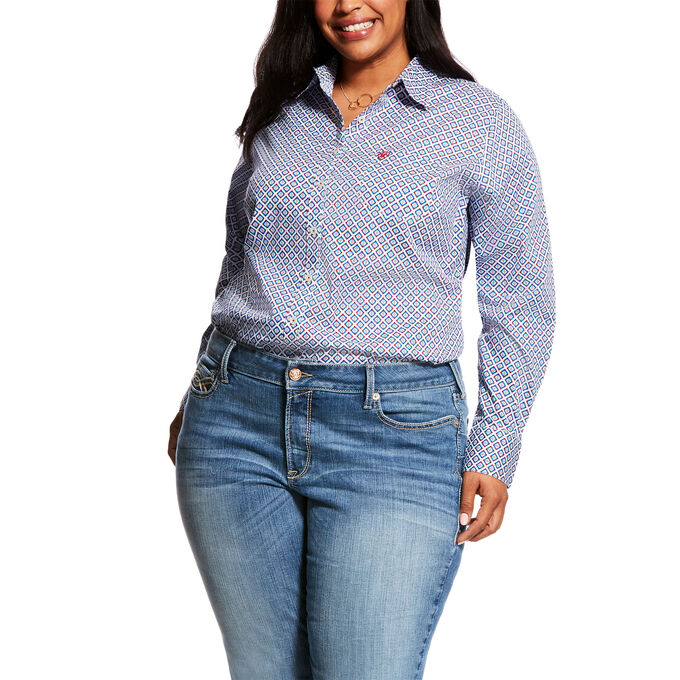 Ariat Wrinkle Resist Kirby Stretch Shirt