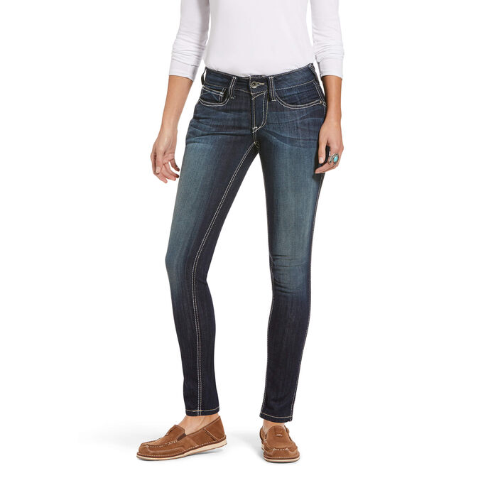 Ariat R.E.A.L. Mid Rise Stretch Outseam Ella Skinny Jean