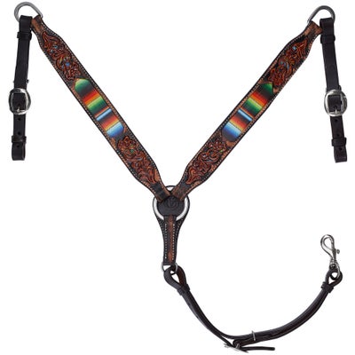 Circle Y Serape Inlay Breast Collar