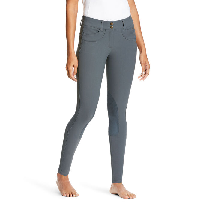 Ariat Olympia Low Rise Knee Patch Front Zip Knee Patch Breech