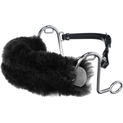 JMS Sheepskin Hackamore Noseband Cover Pad