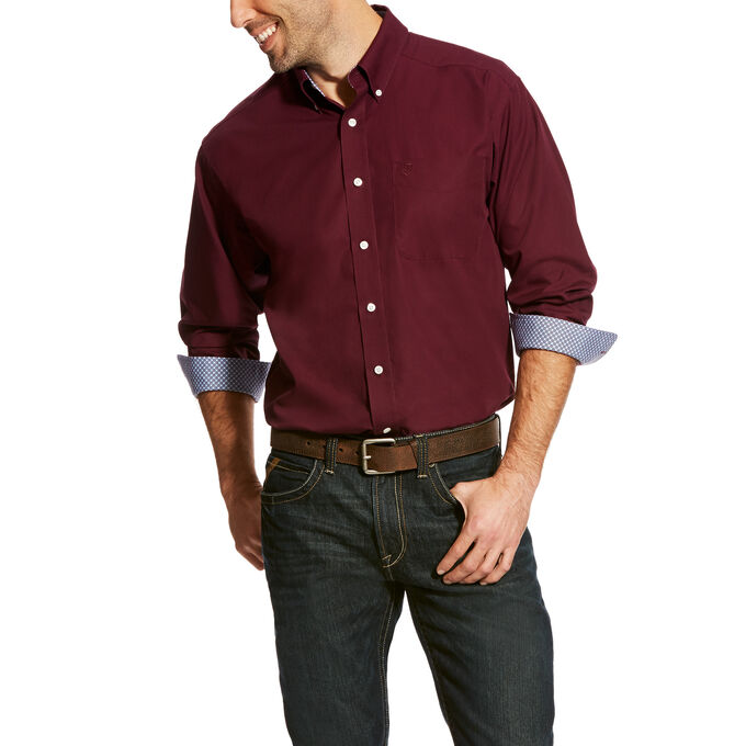Ariat Wrinkle Free Solid Shirt